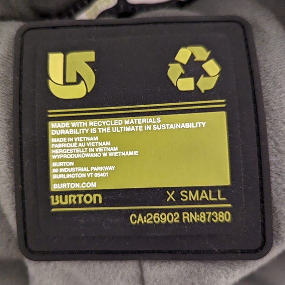 NWOT Burton Plaid Snow Pants - Picture 7 of 7